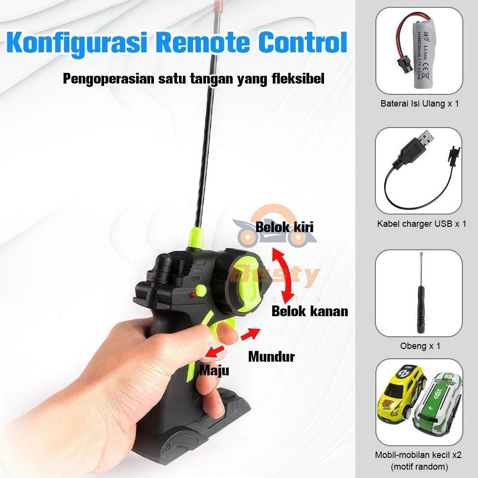 HOT DEALS Besty Mobil Remote Control 4WD Mainan Rock Crawler Alloy Off-Road 6 Roda RC Off Road Denga