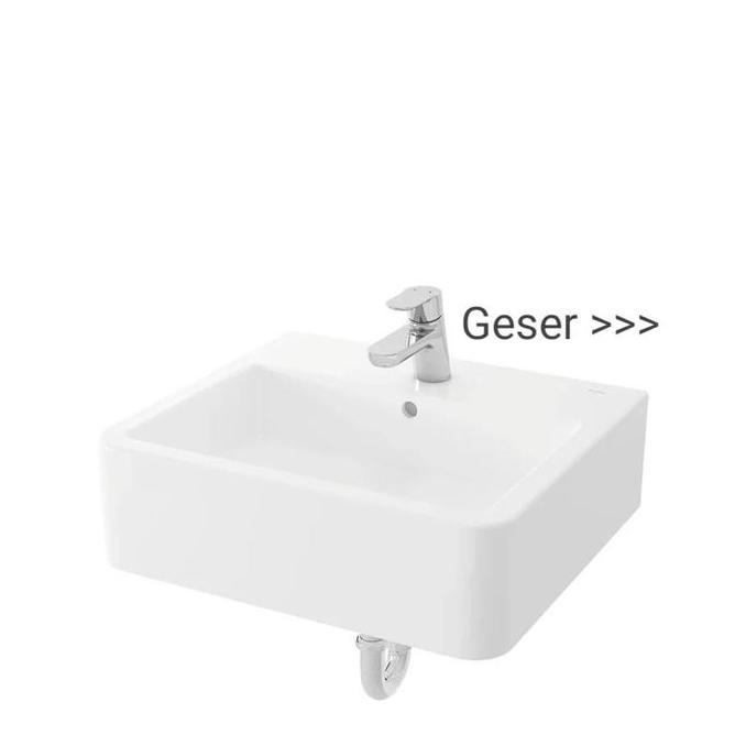 Wastafel Toto LW 644 CJ / LW644CJ (Body Only) Model Gantung / Tembok