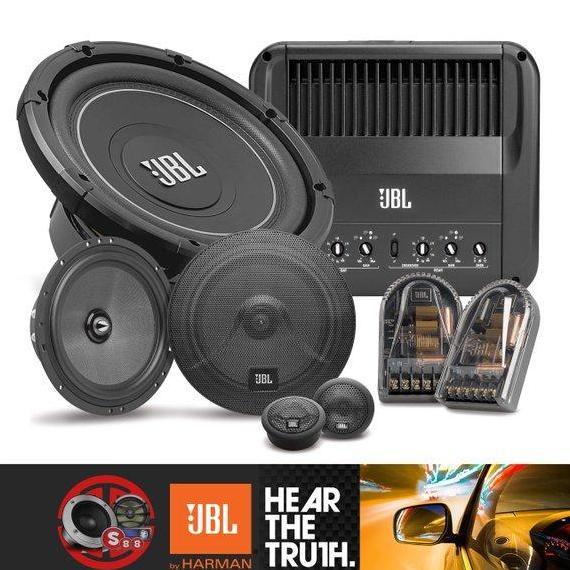 BARAXA PAKET AUDIO JBL UNTUK SEMUA MOBIL SOUND QUALITY LEVEL FREE SPEAKERs
