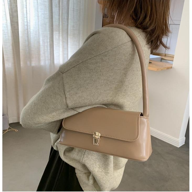 CUCI GUDANG BAO083 Tas bahu Wanita Shoulder Bag Wanita Tas Vintage Korea Shoulder Bag vintage Korea 