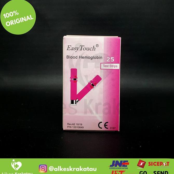 strip Hemoglobin EasyTouch / stik Hemoglobin / strip Hb