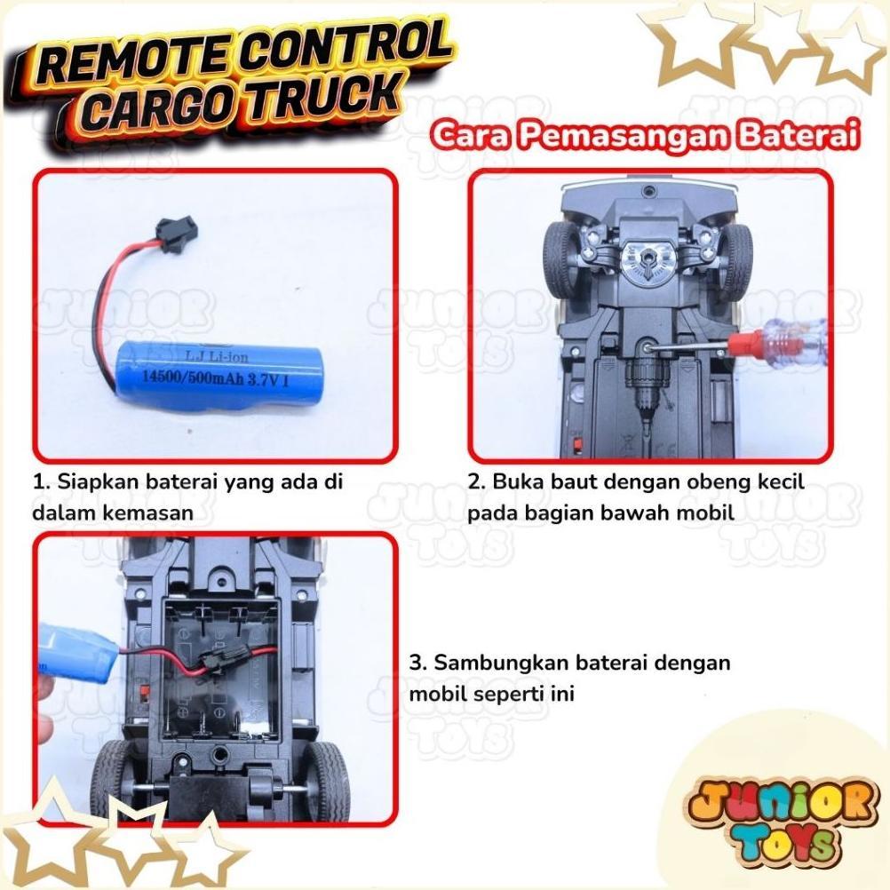 NEW PRODUCT MOBIL REMOTE CONTROL RC PICK UP BOX CARGO TRUCK MINIATUR CARRY APV MAINAN RC MOBILAN TRU