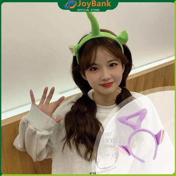 NAZALA Bando Teletubbies Hairband Anak Motif Kartun Lucu Untuk Cosplay Mandi Bandana Pita Rambut Hea