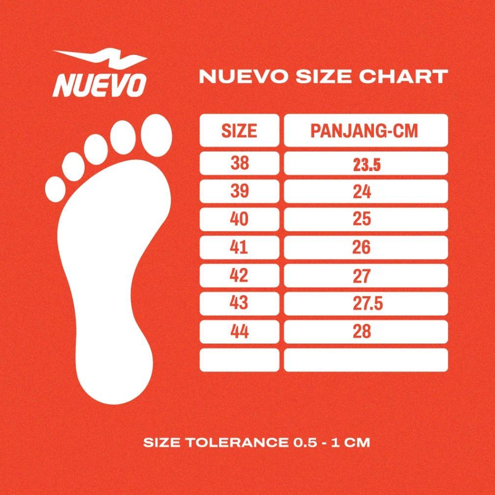 DISKON NUEVO - SEPATU LARI PRIA NUEVO VELOCITY PUTIH SILVER OLAHRAGA RUNNING COWOK RINGAN