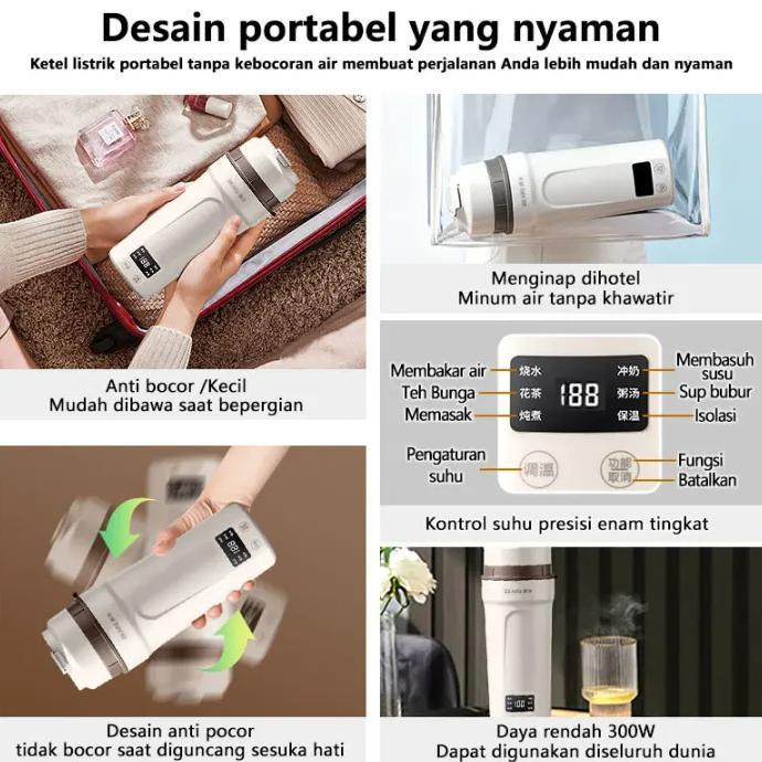 HOT DEALS Pemanas Air Listrik Electric Teko Listrik Low Watt 300w Teko Listrik Pemanas Air - Teko Li