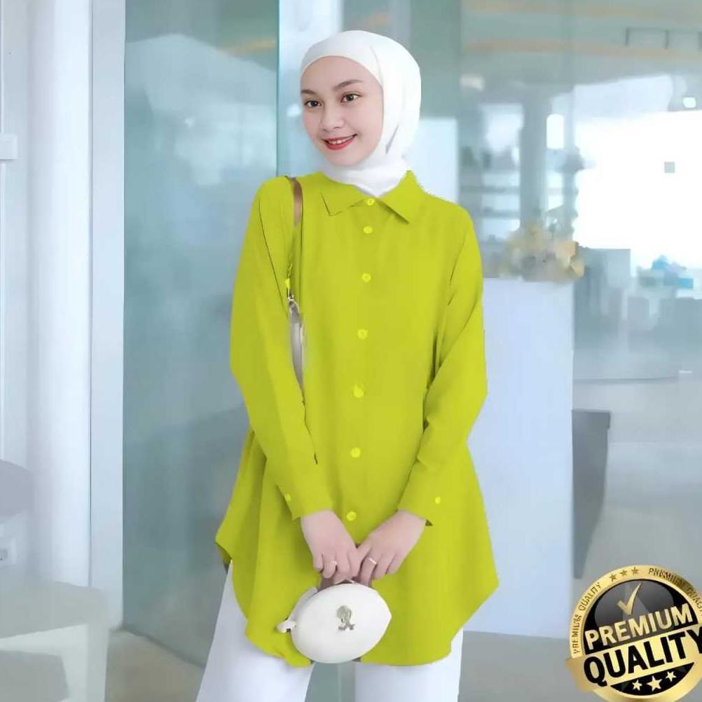 Murah Moela Tunik Rayon Premium M L Xl Xxl 4L 5L Ld 110 -140 Atasan Wanita Tunik Terbaru 2025