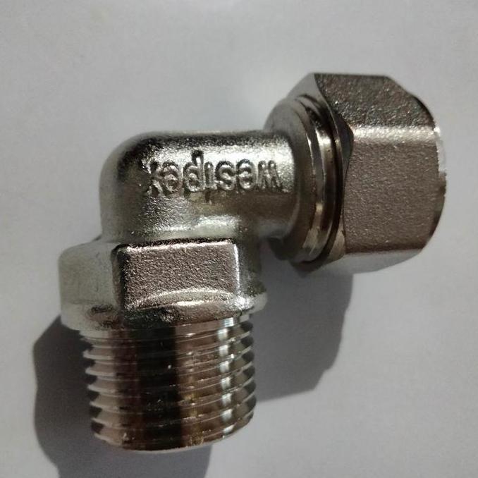 sambungan pipa air panas/westpex male elbow L16 X1/2 M drat luar harga per biji