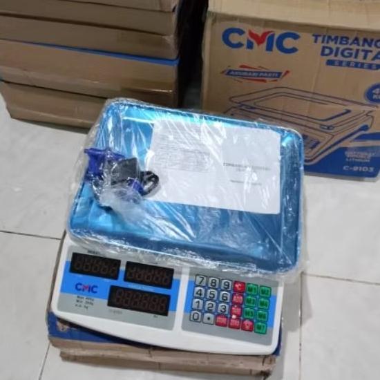 TERBARU AXLO/ CMC Timbangan Buah Digital 40kg Timbangan Laundry Serbaguna Multifungsi