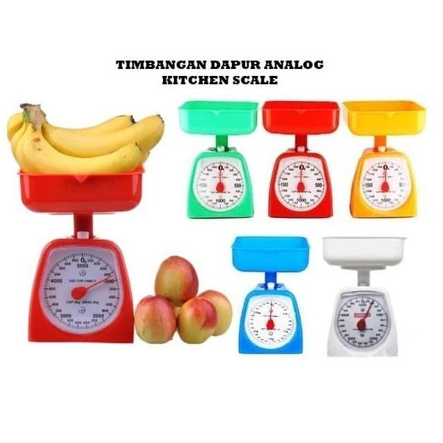 HOT Timbangan digital dan manual 5 kg gram Kitchen scale Timbangan kue buah SF-400 10KG