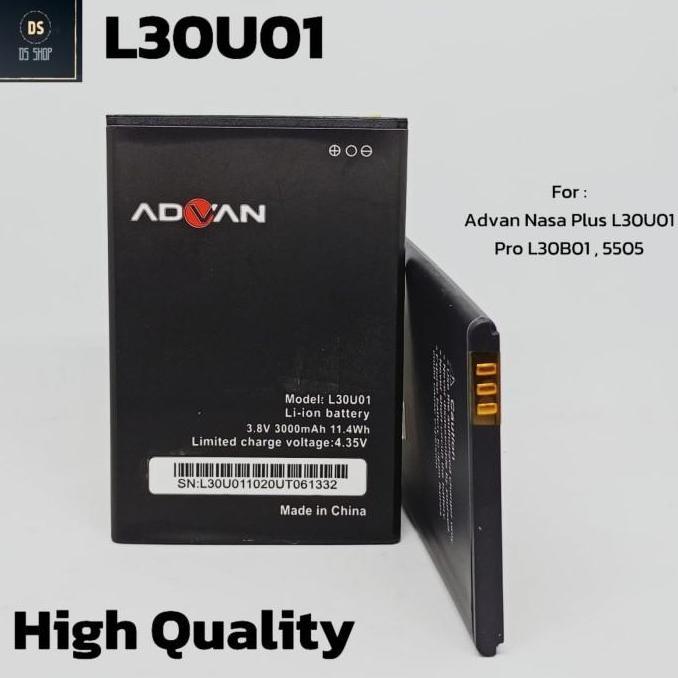 Baterai Hp advan Nasa Plus 5505 L30U01 Original Double Power Batrai HP