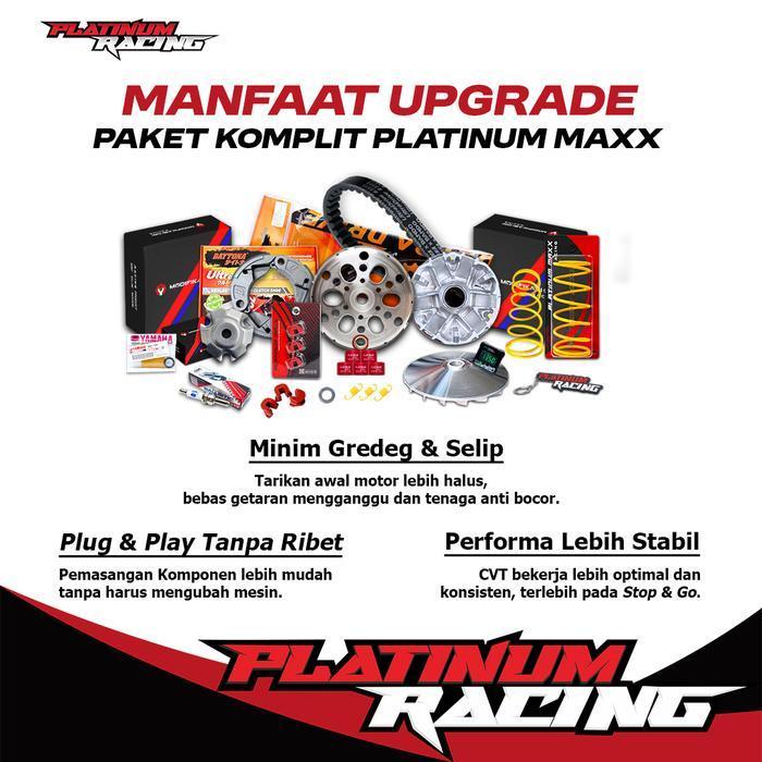 Paket Kirian Cvt Beat Fi Scoopy Fi Esp 2021 Beat Karbu Genio Full Komplit - Platinum Racing Original