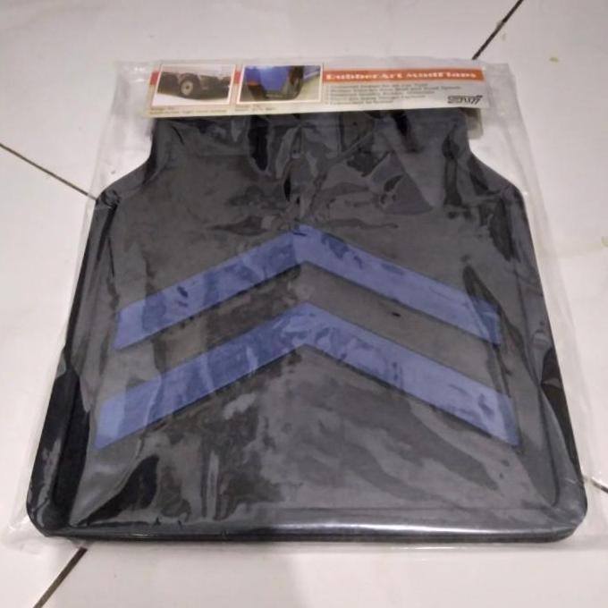 Mudflap Sersan Hitam / Kepet Lumpur / Mudgard Mobil Pick Up Jeep dll