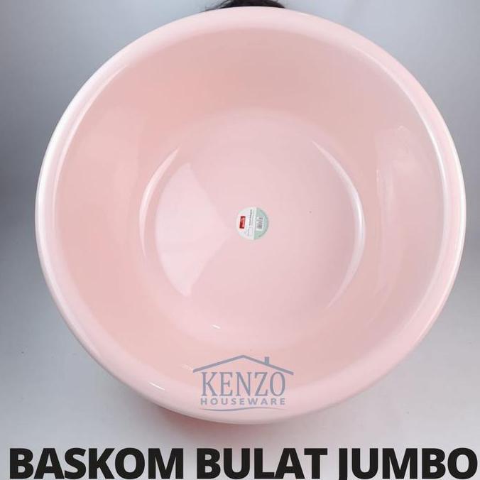 Baskom Bak Bulat Jumbo Plastik Bak Air Mandi Berkualitas XXXL Redhouse HM