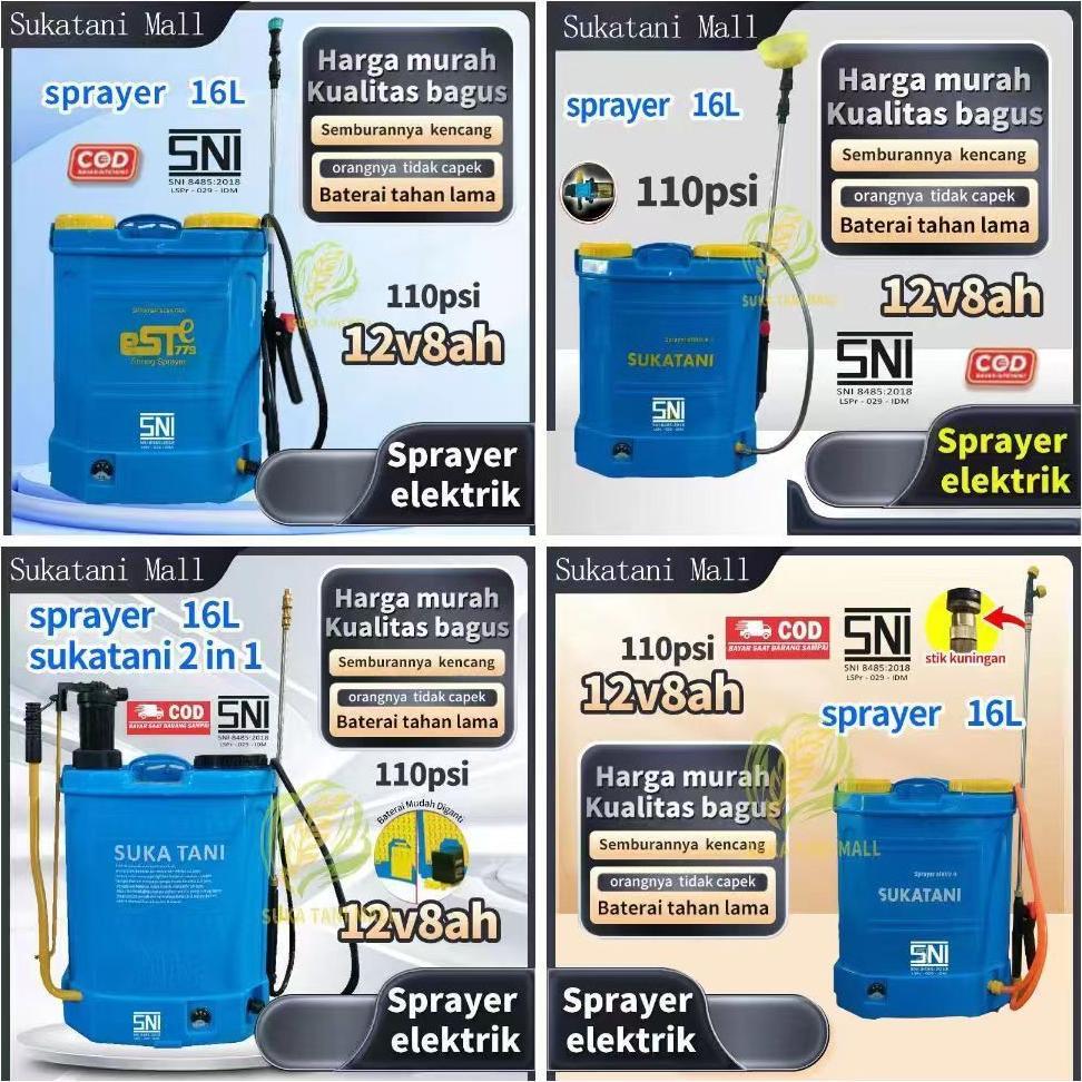 [POP] sprayer elektrik 16 liter VARIASI 2IN1  ALAT SEMPROT SEMPROTAN TANGKI/SPRAYER OBAT HAMA ELEKTR