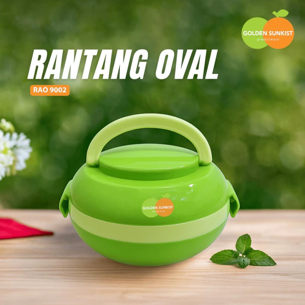NEW PROMO Mulya Jaya Rantang Makan Anak Susun Plastik RAO 9002 Golden Sunkist