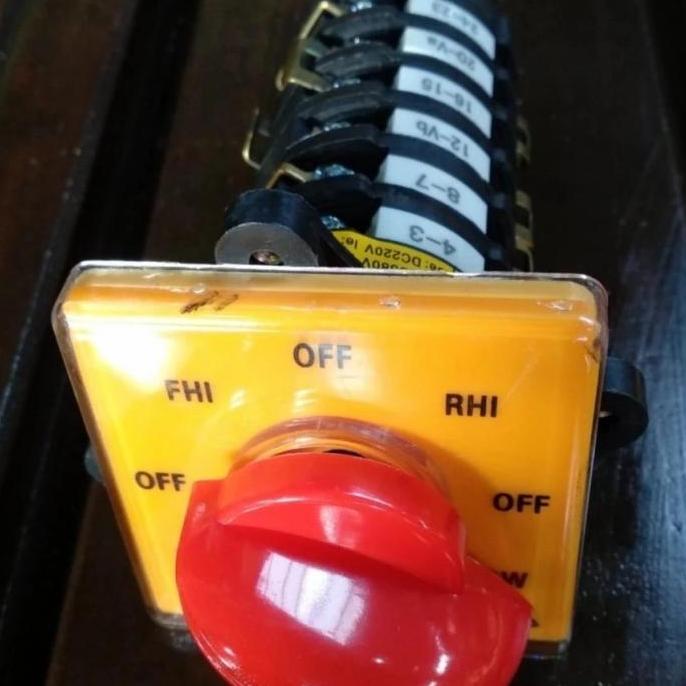 RAMDAN.ADIVA - SWITCH SAKLAR SELECTOR MESIN MILLING
