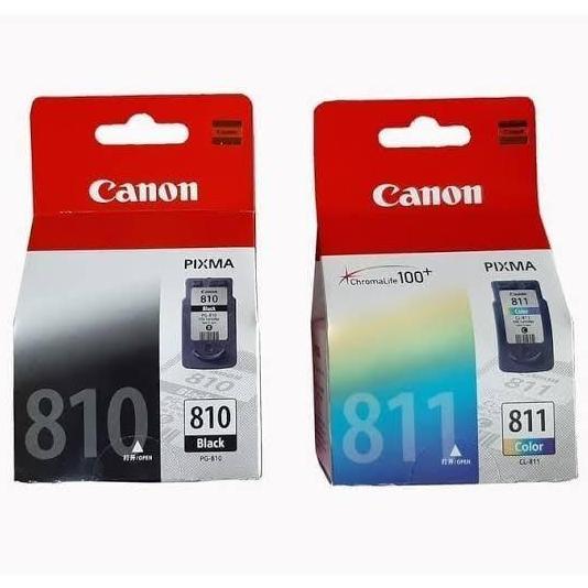 NEW Tinta cartridge Canon 810 black / 811 colour original cartridge Canon ORIGINAL