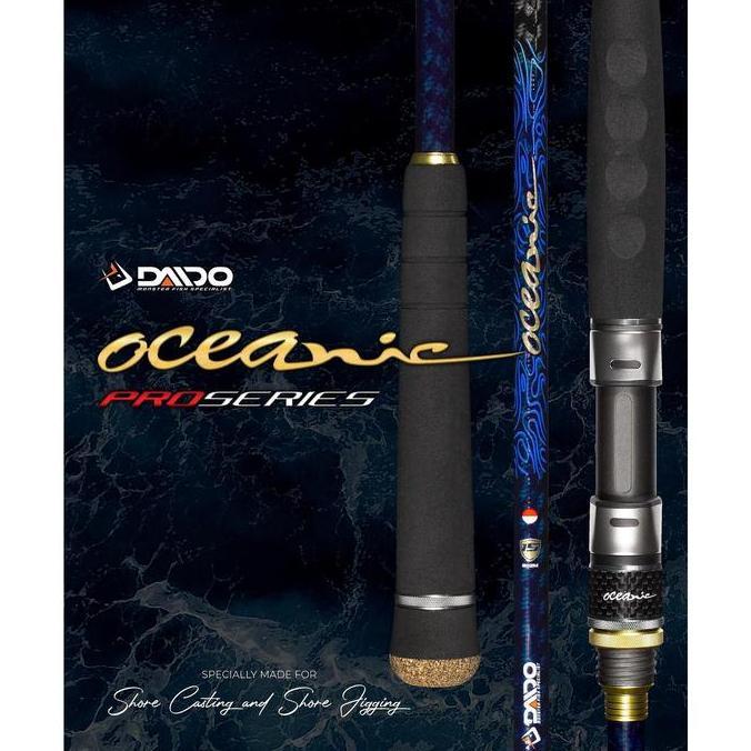 Promo DAIDO OCEANIC PRO SERIES SHORE CASTING JIGGING LANDBASE JORAN PANCING SHORE CASTING JIGGING HO