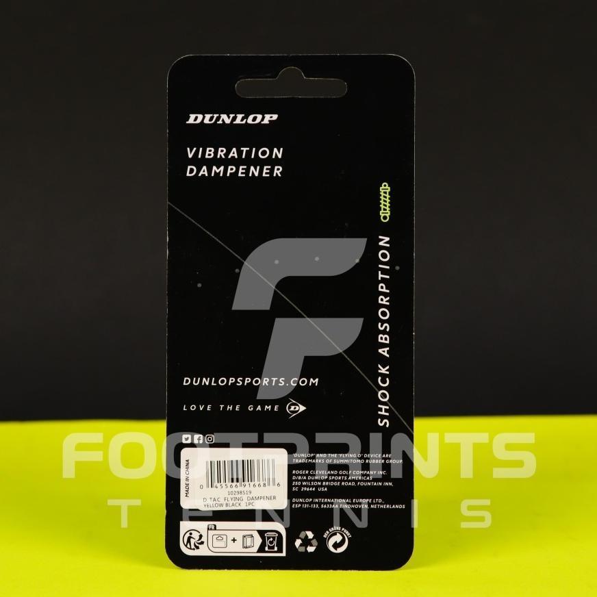 Peredam Tenis Dunlop Vibration Damp Anti Getar Dampener Tennis Damper - Red Black
