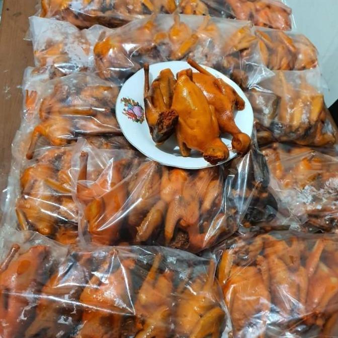 Burung dara berbumbu siap goreng