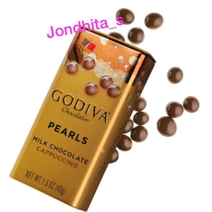 cokelat godiva pearls