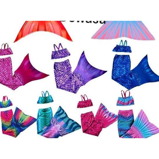 Ready Kostum Mermaid Ekor Duyung Anak Perempuan SetTop