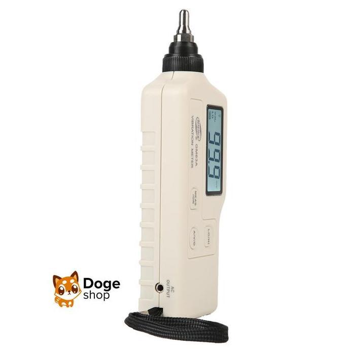 Benetech GM63A Vibration Meter Vibrometer Analyzer Acceleration LED Digital