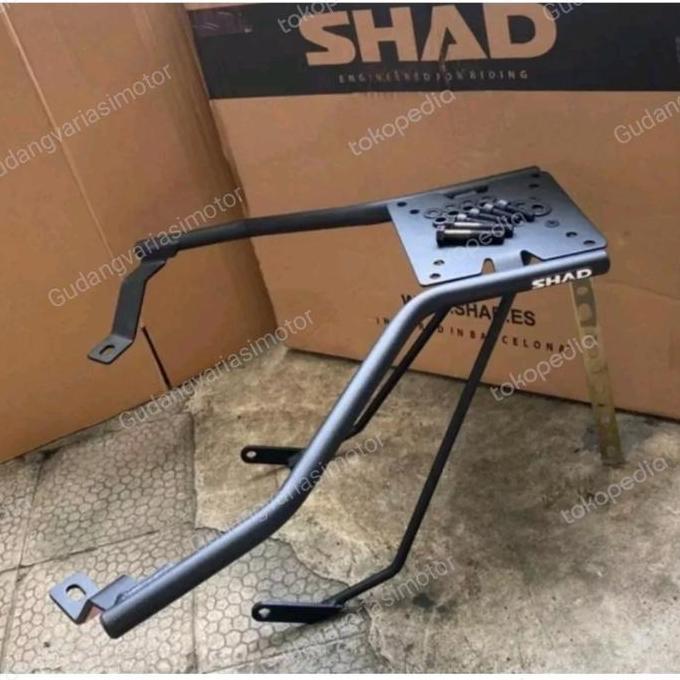 breket box xmax 300/xmax 250 asli merek shad promo