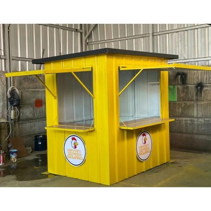 Terlaris Booth Container Minimalis