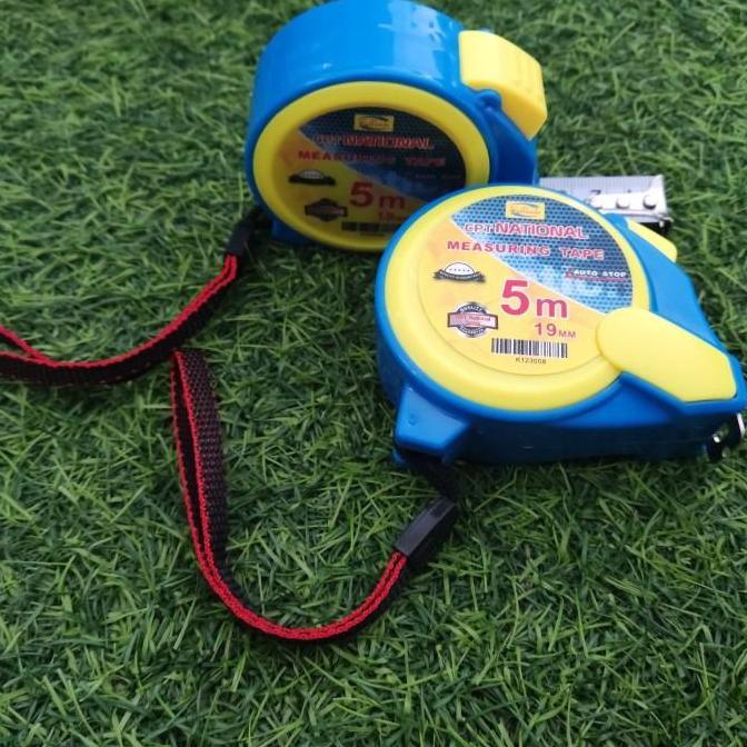 Meteran CPT National Auto Stop 5 Meter / Meteran Tukang