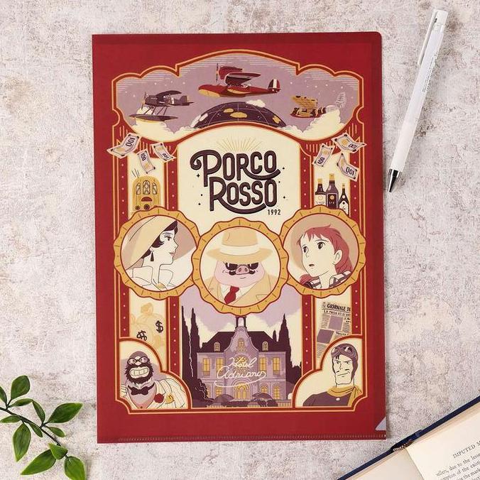 Ready File Holder A4 Studio Ghibli Totoro Movic Map Kertas Limited Edition