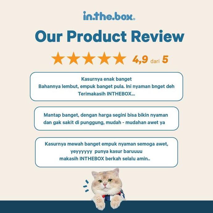 Kasur Springbed INTHEBOX 101 Ukuran 160x200 (Queen) FREE BANTAL