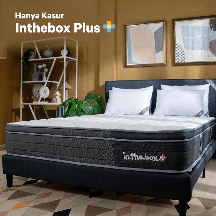 Kasur Spring Bed IN THE BOX PLUS 90x200 (Single) - FREE BANTAL