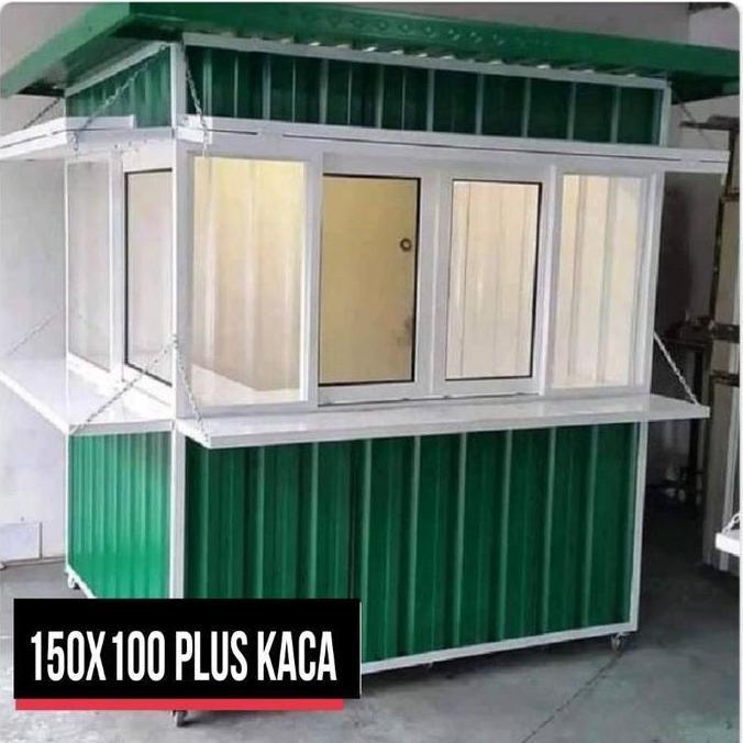 Terlaris Booth Container 200X150X200 *