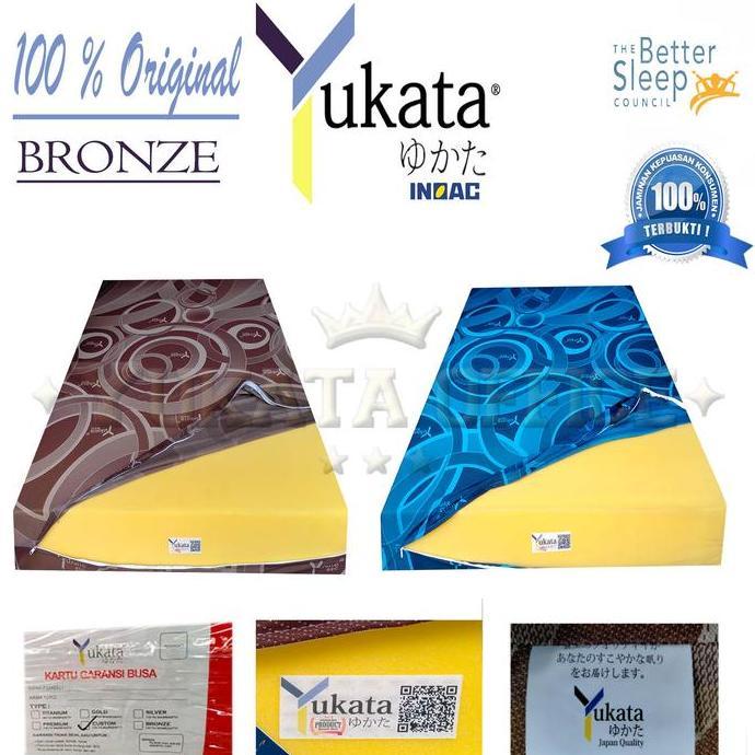 * KASUR BUSA INOAC YUKATA 160X200 TEBAL 20 CM //