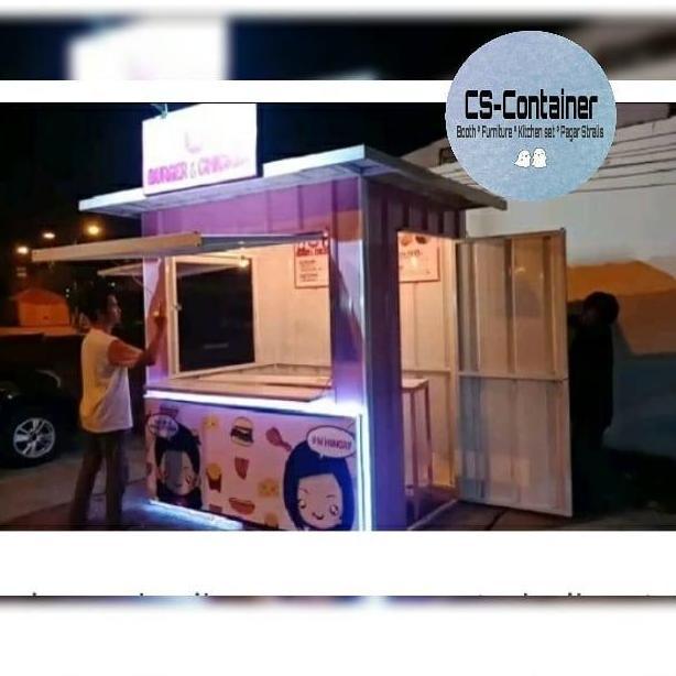 Terlaris Booth Kontainer/Booth Semi Container/Kontainer Custom Design #311