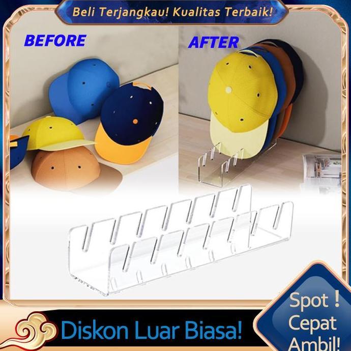 MVO Hat Organizer Rak Topi Rak /Gantungan Topi/Tempat Gantungan Topi