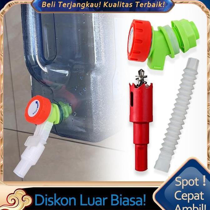 MVO Set Keran Untuk Jerigen Air Minum/ Replacement Keran Untuk Jerigen