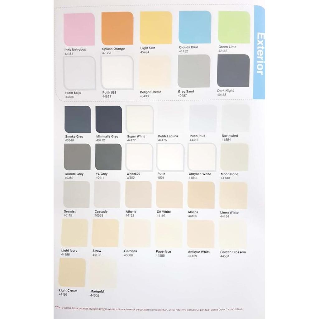 CAT TEMBOK DULUX CATYLAC INTERIOR PUTIH @25KG