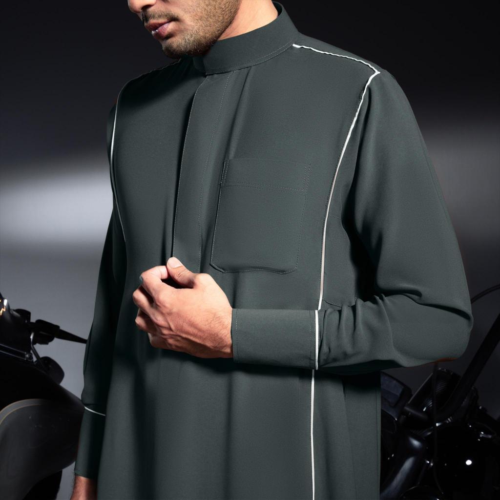 [Thobe Smith Line] Thobe Studios Thoub X Bysofni (Jubah / Gamis Pria Premium Slimfit) - Uv Protectio