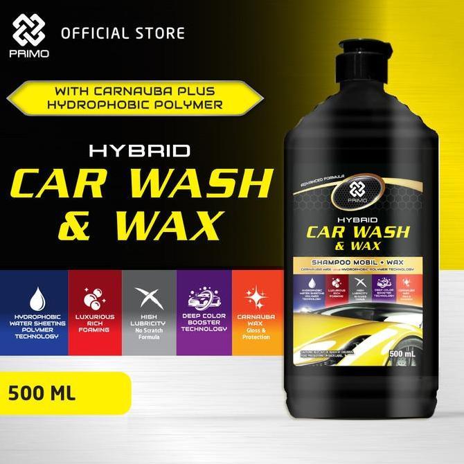 bangkaos3 - primo hybrid car wash wax shampoo mobil carnauba wax sabun cuci mobil wax