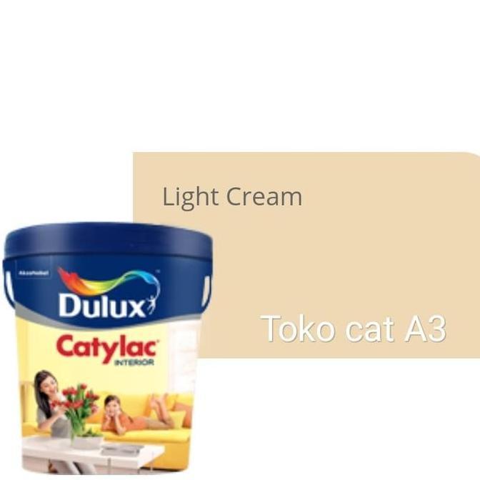 DULUX CATYLAC INTERIOR-LHT CREAM-25KG TINTING/CAT TEMBOK INTERIOR