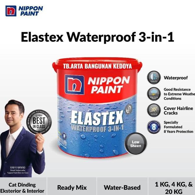 Nippon Elastex Wateroofing Ready Mix (20 Liter/Pail)