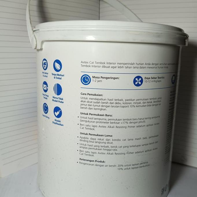 Promo AVITEX TINGTING 25 KG PUTIH