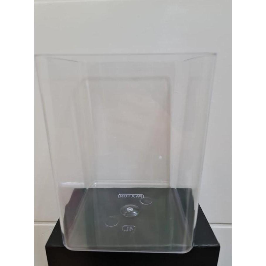 Toples Ikan Cupang Akrilik Kotak 4L - Toples Mika 4 liter - Paxton