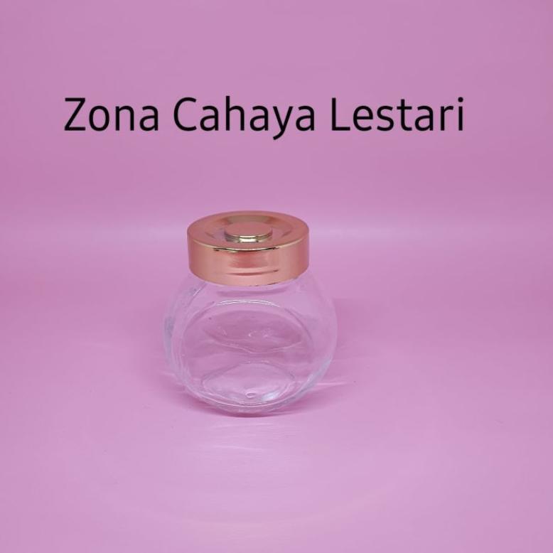 New Deals Min.Order 6 Pcs, Candy Jar Kaca 50 Ml/Jar Botol Kaca 50Ml Toples Bumbu/Madu/Souvenir/Saffr