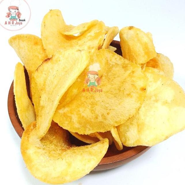 Keripik Kentang 1Kg Asin Gurih Keripik Curah Kentang Crispy