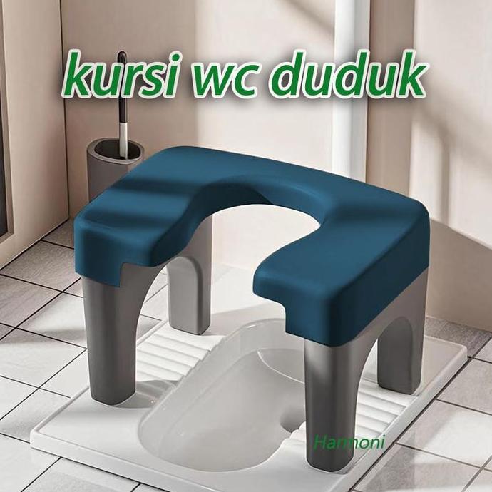Kursi Toilet Jongkok wc duduk portable Kamar jongkok flush kursi toilet duduk kursi jongkok plastik 