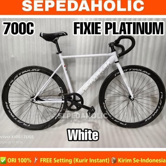 Terlaris Sepeda Fixie Platinum 700C Balap Torpedo