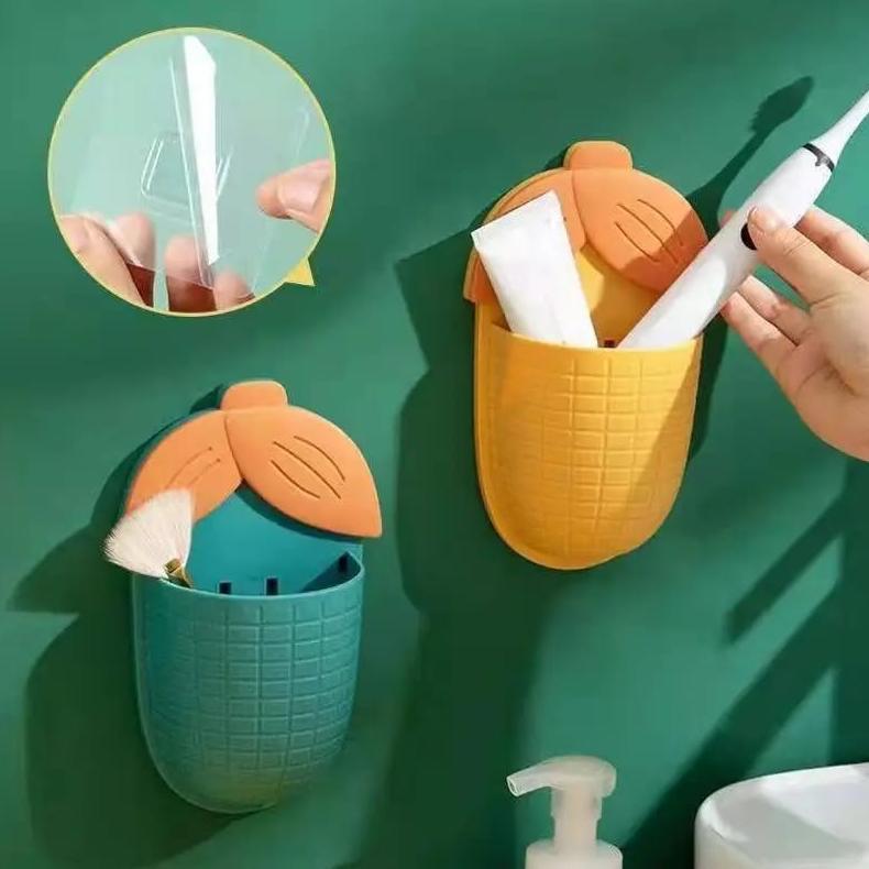 TERBARU DISPENSER JAGUNG TEMPEL DINDING TEMPAT SIKAT GIGI DAN ODOL TEMPEL MODEL JAGUNG RAK SIKAT GIG